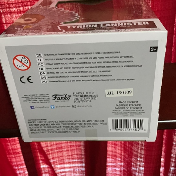 Tyrion Lannister Funko Pop - Picture 6 of 6